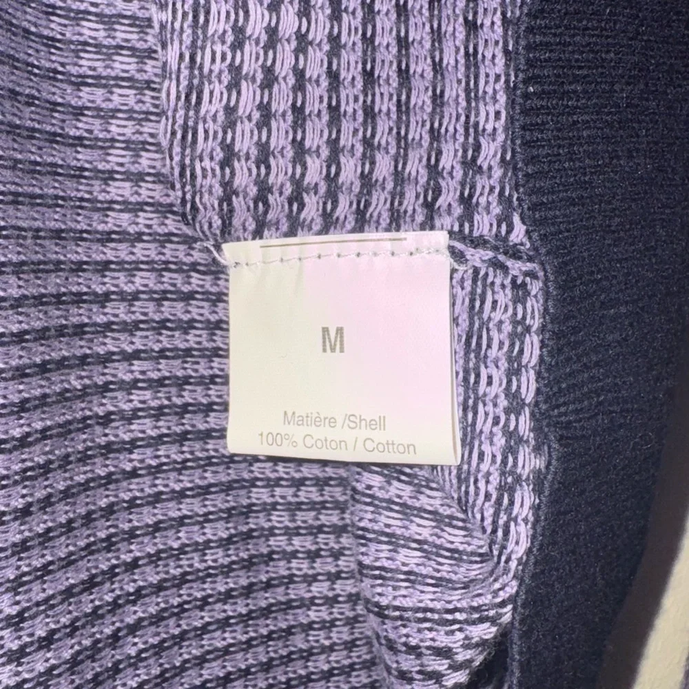 Sonia Rykiel Striped Knit Top in Navy and White 465 - Picture 6 of 6